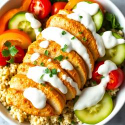 Creamy Yogurt Chicken Bowl