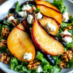 Caramelized Pear and Goat Cheese Salad
