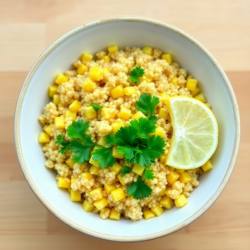 Savory Corn and Herb Quinoa Bowl
