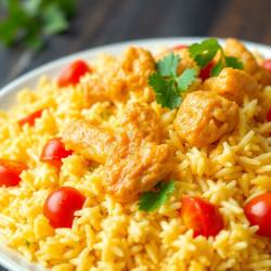 Saudi Chicken Kabsa