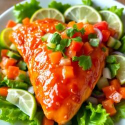 Citrus Glazed Chicken with Orange Salsa