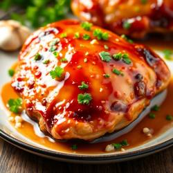 Honey Glazed Chicken Thighs