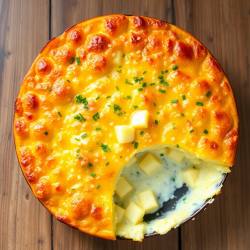 Russian Egg Casserole (Яичный Запеканка)