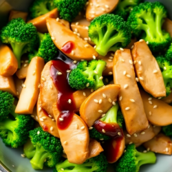 Keto Chicken and Broccoli Stir-Fry