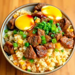 Beef and Veggie Fried Rice