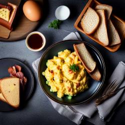 Scrambled Eggs with Bacon