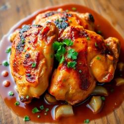 Beer-Braised Chicken Thighs