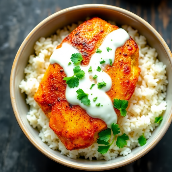 Creamy Yogurt Chicken Bowl