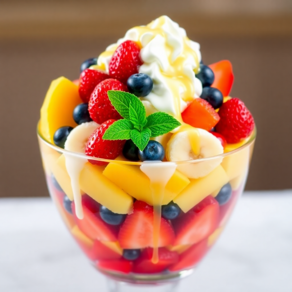 Fruit Bowl Sundae Delight