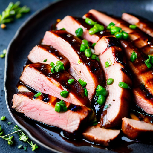 Grilled Marinated Duck Breast Recipe cookAIfood