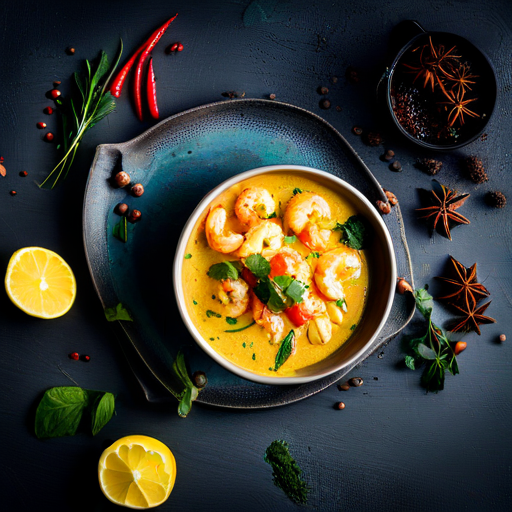 Shrimp Coconut Curry