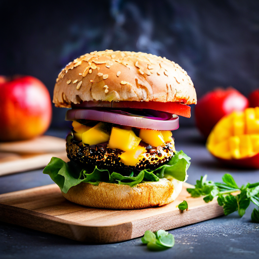 Honey Mango Burger