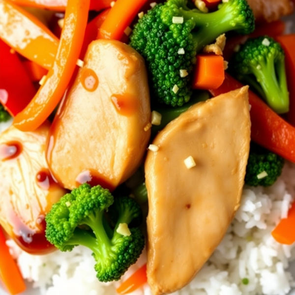 Ginger Chicken Stir-Fry