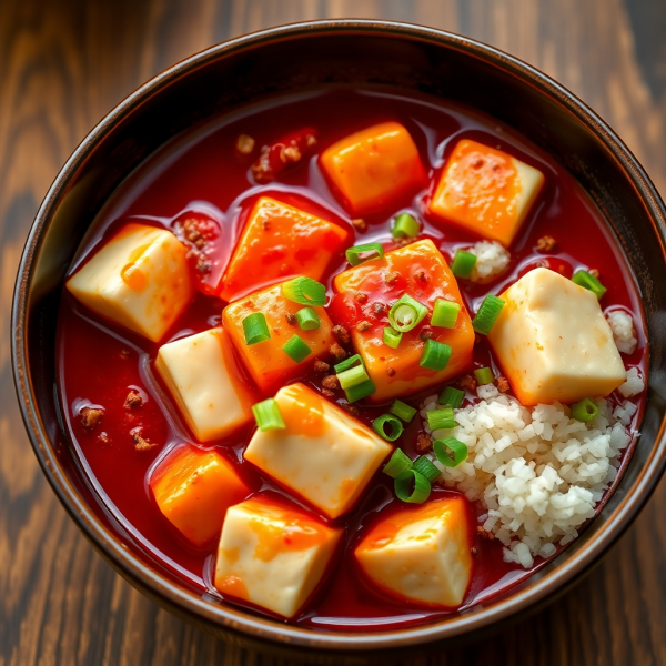 Spicy Mapo Tofu for One