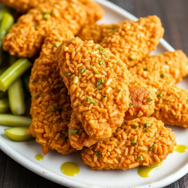 Crispy Pickle Chicken Tenders