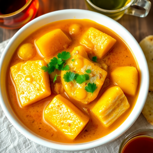 Spiced Fish and Potato Curry