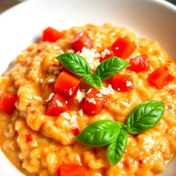 Tomato Basil Risotto