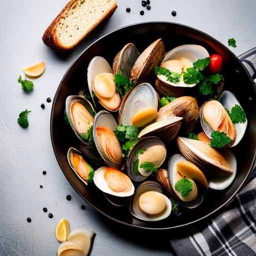 Oven-Steamed Clams