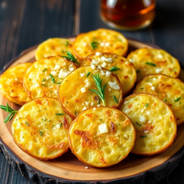 Herb-Crusted Potato Medallions