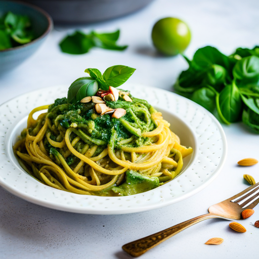 Avocado Pesto Pasta