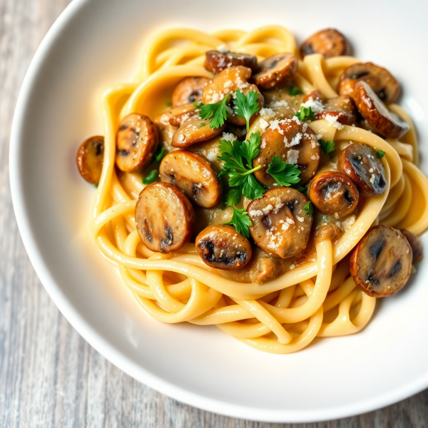 Creamy Mushroom Pasta