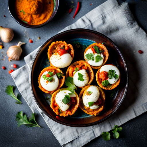 Vegan Indian Snack Carrot Cups