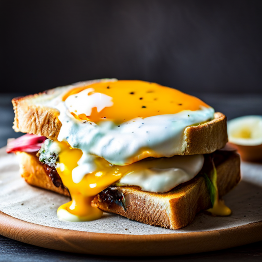 Cheesy Egg Sandwich