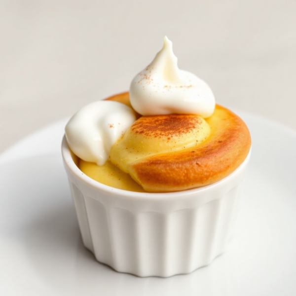 Banana Yogurt Soufflé