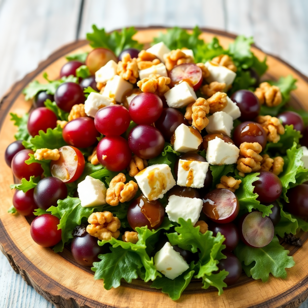 Grape and Goat Cheese Salad