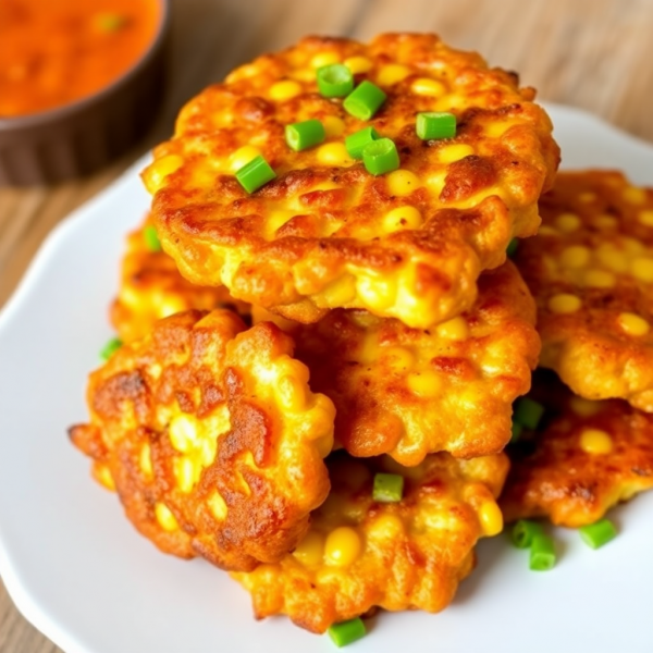 Crispy Corn Fritters