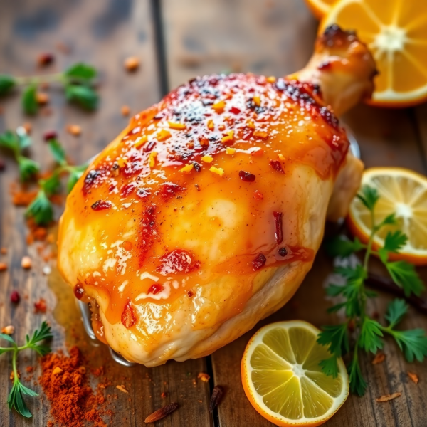 Citrusy Spiced Roast Chicken