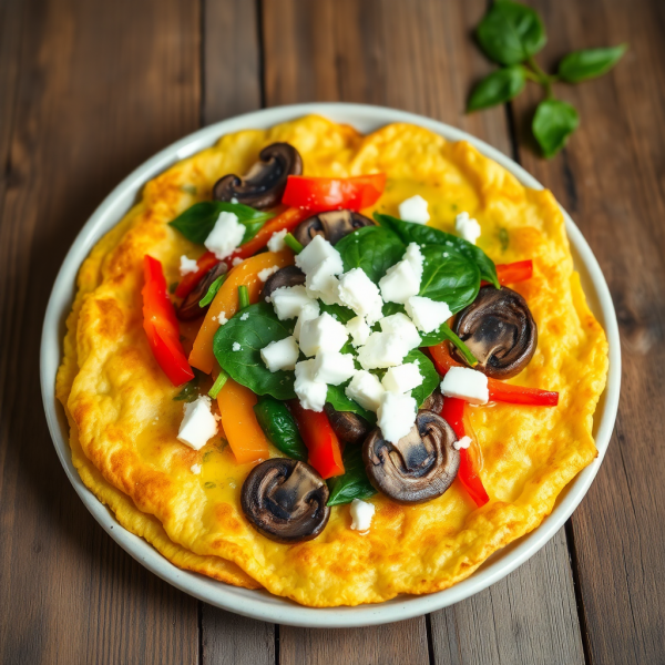 Protein-Packed Veggie Omelette