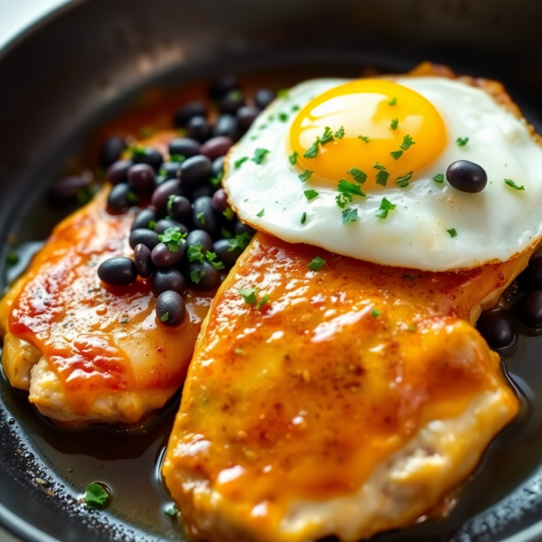 Low-Carb Chicken and Bean Skillet