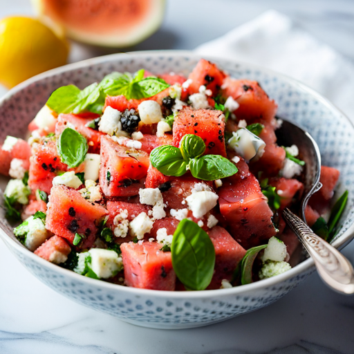 Watermelon Salad 