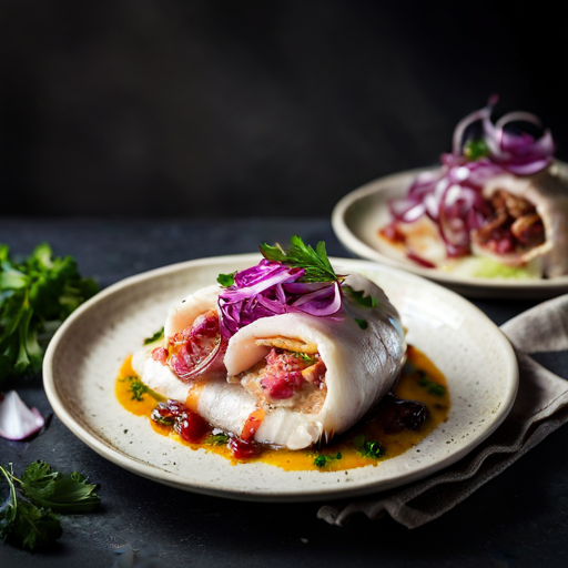 Middle Eastern Prosciutto-Wrapped Fish Fillet