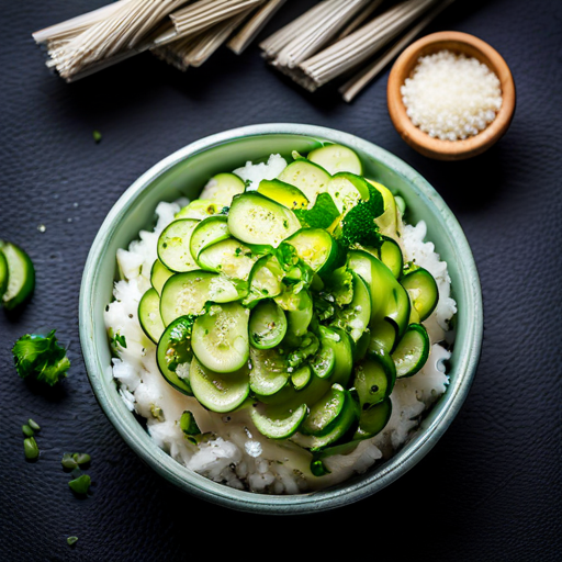 Cucumber Rice Bowl