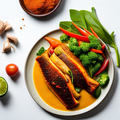 Crispy Chinese Curry Fish