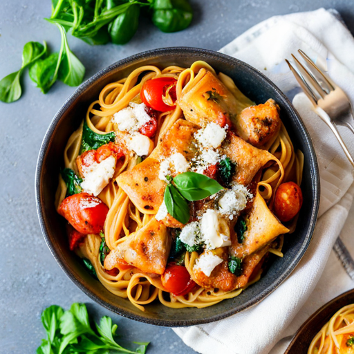 Portuguese Chicken Pasta 