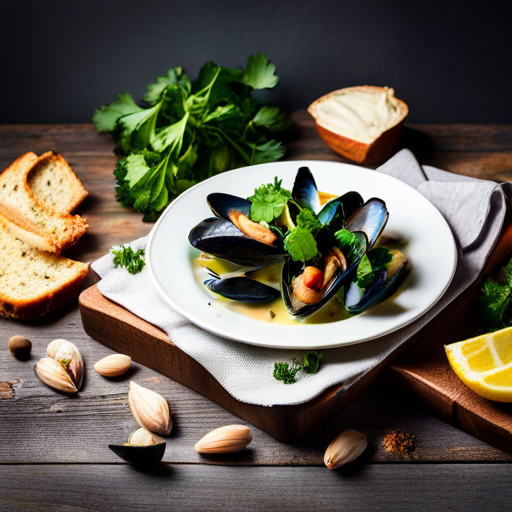 Mussels in White Wine Sauce