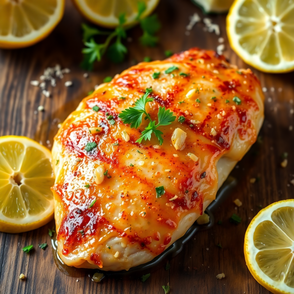 Lemon Garlic Chicken Breast