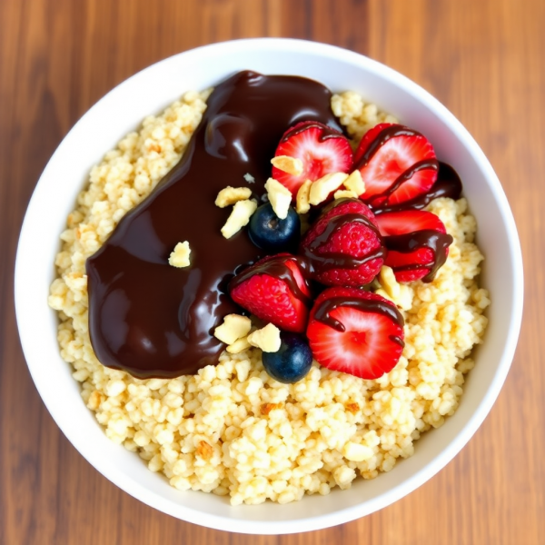 Decadent Chocolate Quinoa Bowl
