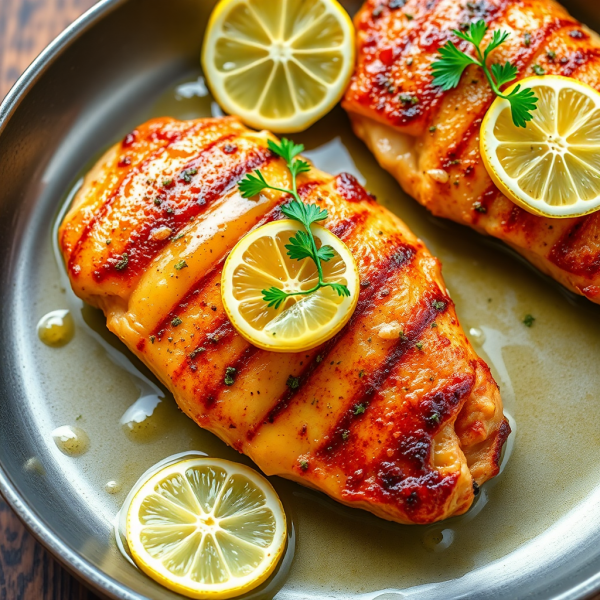 Lemon Garlic Herb Chicken