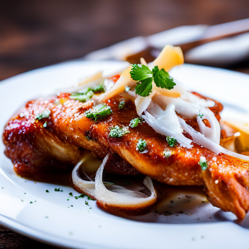 Baked Chicken with Garlic and Cheese