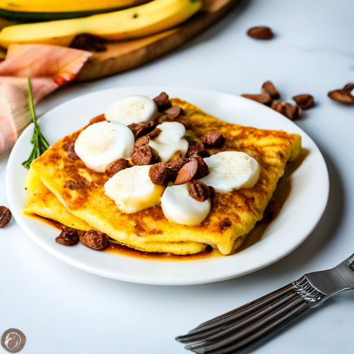 Scrumptious Banana Omelet