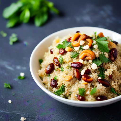  Arabian Quinoa with Nuts 