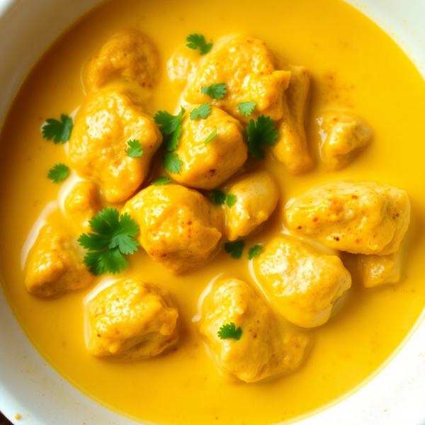 Creamy Yogurt Chicken Curry