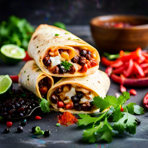 Mexican Bean Burrito