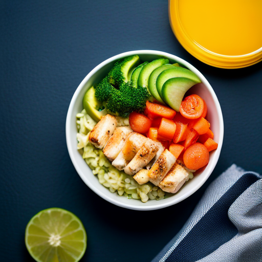 Avocado Chicken Breakfast Bowl