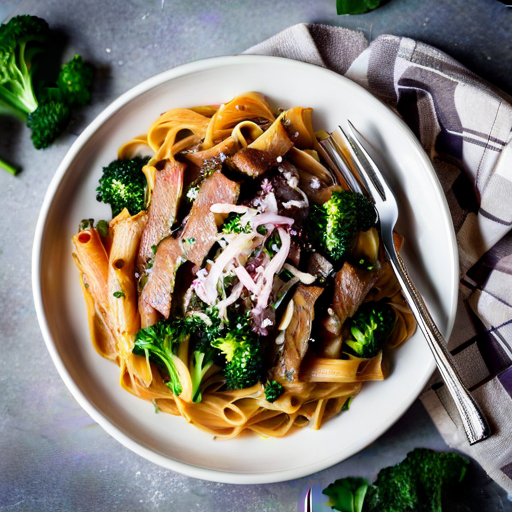 Beef and Broccoli Pasta