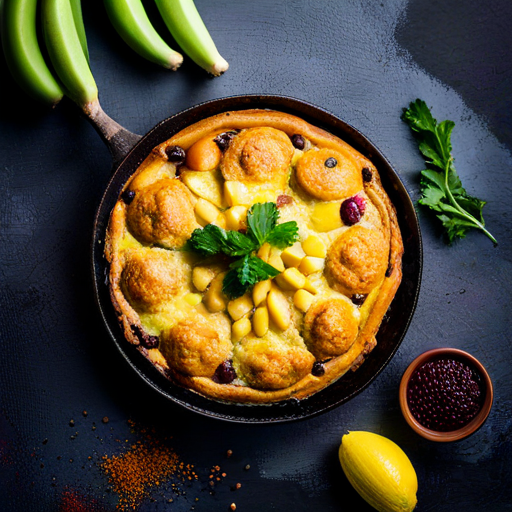 Mediterranean Banana Bean Pie